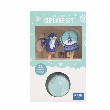 Preview: Cupcake Set - Let it Snow